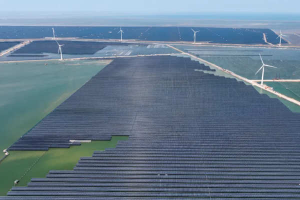 单日破万！全球最大渔光互补工程建设按下“加速键”